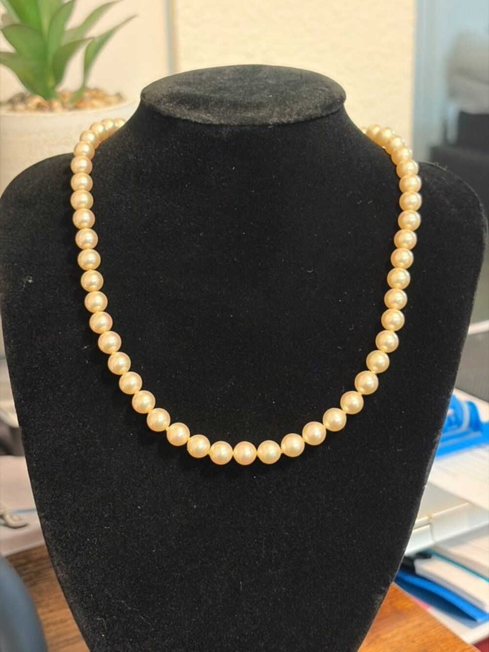 Authentic Genuine Mallorca Pearl Classic Strand Necklace Luxury Heirloom Jewelry